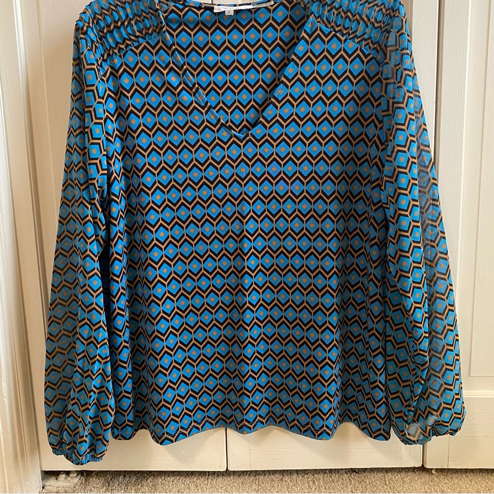 Calvin Klein Geometric Print Top